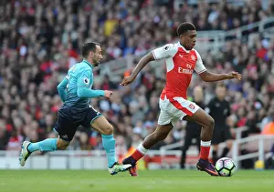 Arsenal V Swansea City 2016-17 Prints: Arsenal vs Swansea City Clash: October Showdown at Emirates Stadium, 2016