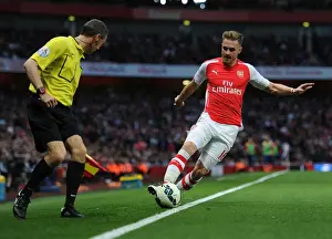 Arsenal Swansea City 2014/15 Prints: Arsenal vs Swansea City: Premier League Clash at Emirates Stadium (2014/15)