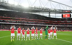 Arsenal V Swansea 2012-13 Prints: Arsenal vs Swansea City: Premier League Showdown at Emirates Stadium (December 2012)