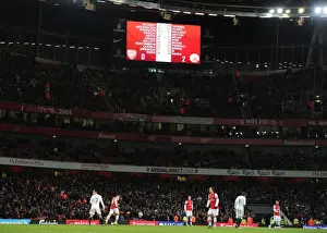 Arsenal V Swansea 2012-13 Prints: Arsenal vs Swansea: Premier League 2012-13 at Emirates Stadium, London