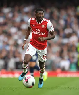 Arsenal vs. Tottenham: Ainsley Maitland-Niles in Action at the Emirates Stadium (Premier League 2019-20)