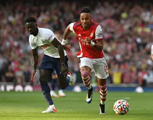 Arsenal V Tottenham Hotspur 2021-22 Prints: Arsenal vs. Tottenham: Aubameyang Clashes with Sanchez in Premier League Showdown