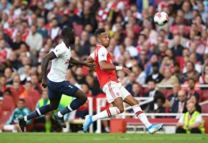 Arsenal vs. Tottenham: Aubameyang vs. Sanchez - Premier League Rivalry Clash (2019-20): A Star-Studded Battle at Emirates Stadium