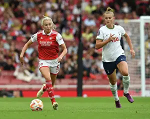 Arsenal Women V Tottenham Hotspur Women 2022-23 Prints: Arsenal vs. Tottenham: Battle for Supremacy in the FA Womens Super League