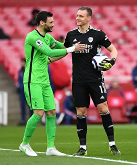 Arsenal vs. Tottenham: Bernd Leno and Hugo Lloris Greet Each Other Ahead of Premier League Clash