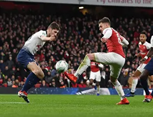 Arsenal V Tottenham Hotspur Carabao Cup 2018-19 Prints: Arsenal vs. Tottenham: Carabao Cup Showdown at Emirates Stadium