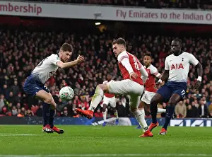 Arsenal V Tottenham Hotspur Carabao Cup 2018-19 Prints: Arsenal vs. Tottenham: Carabao Cup Showdown at Emirates Stadium