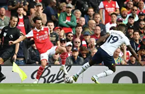 Arsenal vs. Tottenham: Fabio Vieira Clashes with Ryan Sessegnon in the 2022-23 Premier League Showdown