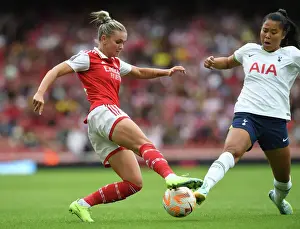 Arsenal Women V Tottenham Hotspur Women 2022-23 Prints: Arsenal vs. Tottenham: A Football Rivalry Flares Up in the FA Womens Super League