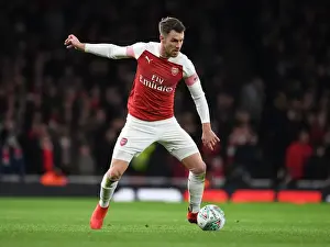 Arsenal V Tottenham Hotspur Carabao Cup 2018-19 Prints: Arsenal vs. Tottenham Hotspur: Carabao Cup Showdown at Emirates Stadium - Battle of the London Rivals
