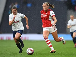 Tottenham Hotspur Women V Arsenal Women - MIND Series 2021-22 Prints: Arsenal vs. Tottenham Hotspur Women: Clash in the MIND Series