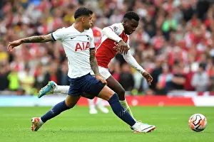 Arsenal vs. Tottenham: Intense Battle – Nketiah vs. Romero (2023-24)