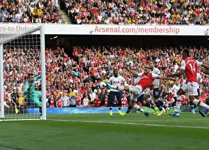 Arsenal vs. Tottenham: Kolasinac Shoots Wide in Intense Premier League Clash (2019-20)