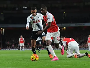 Arsenal V Tottenham Hotspur 2015-16 Prints: Arsenal vs. Tottenham: London's Intense Rivalry in the Premier League - Campbell vs