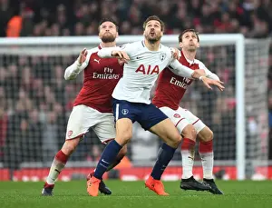 Arsenal vs. Tottenham: Mustafi and Monreal Battle Llorente