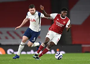 Arsenal V Tottenham Hotspur 2020-21 Prints: Arsenal vs. Tottenham: Partey vs. Hojbjerg Clash in the Premier League