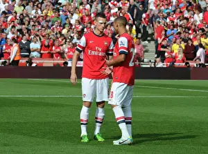 Spurs Prints: Arsenal vs. Tottenham: Pre-Match Moment between Koscielny and Gibbs (2013-14)