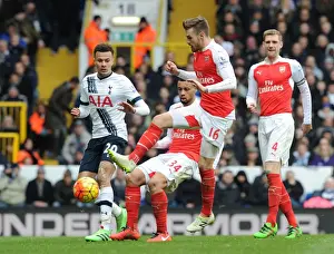 Tottenham Hotspur V Arsenal 2015-16 Prints: Arsenal vs. Tottenham: Premier League Clash at White Hart Lane, March 2016