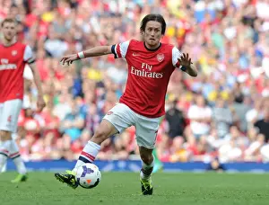Spurs Prints: Arsenal vs. Tottenham: Rosicky's Unforgettable Show at the Emirates (2013-14)