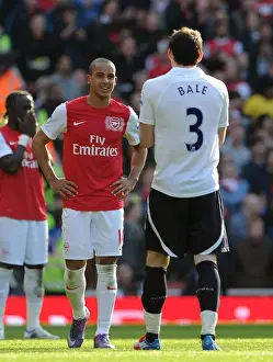 Arsenal vs. Tottenham: Theo Walcott and Gareth Bale's Chat Amidst Rivalry (2011-12)