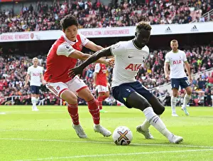 Arsenal vs. Tottenham: Tomiyasu Shuts Down Sanchez in Intense Premier League Clash (2022-23)