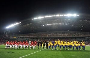 Uwara Red Diamonds v Arsenal 2013-14 Collection: Arsenal vs Urawa Red Diamonds: Pre-Season Clash in Saitama, Japan (2013)