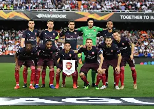 Valencia CF V Arsenal 2018-19 Prints: Arsenal vs Valencia: Europa League Semi-Final Battle at Estadio Mestalla