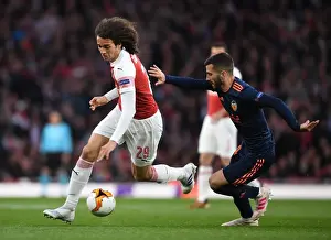 Arsenal vs Valencia: Matteo Guendouzi Breaks Past Jose Gaya in UEFA Europa League Semi-Final First Leg