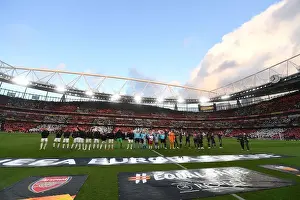 Arsenal V Valencia 2018-19 Prints: Arsenal vs Valencia: UEFA Europa League Semi-Final Showdown at Emirates Stadium