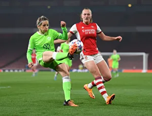 Arsenal Women V VfL Wolfsburg 2021-22 Prints: Arsenal vs. VfL Wolfsburg