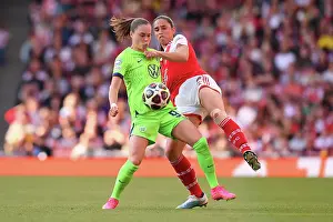 Arsenal vs. VfL Wolfsburg: Tense Semifinal Clash in UEFA Women's Champions League