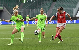 Images Dated 23rd April 2023: Arsenal vs. VfL Wolfsburg: UEFA Women's Champions League Semifinal Showdown