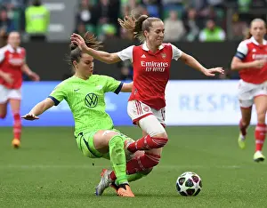 Vfl Wolfsburg V Arsenal Women 2022-23 Prints: Arsenal vs. VfL Wolfsburg: A UEFA Women's Champions League Semifinal Showdown
