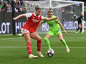 Vfl Wolfsburg V Arsenal Women 2022-23 Prints: Arsenal vs. VfL Wolfsburg: A UEFA Women's Champions League Semifinal Showdown