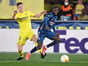 Villarreal V Arsenal 2020-21 Prints: Arsenal vs Villarreal: Pepe and Foyth Clash in Empty Europa League Semi-Final