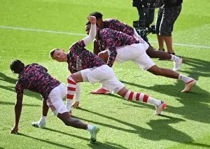 Arsenal V Watford 2021-22 Prints: Arsenal vs. Watford: Ben White's Pre-Match Routine (2021-22)