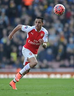 Images Dated 13th March 2016: Arsenal vs. Watford: The Emirates FA Cup Sixth Round Showdown
