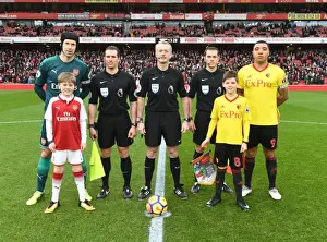 Arsenal V Watford 2017-18 Prints: Arsenal vs. Watford: Premier League Clash at Emirates Stadium