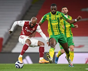 Arsenal V West Bromwich Albion 2020-21 Prints: Arsenal vs. West Bromwich Albion: Lacazette vs