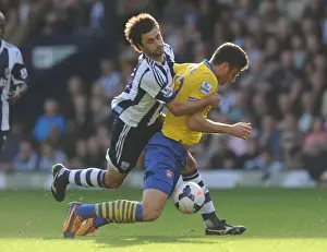 West Bromwich Albion V Arsenal 2013-14 Prints: Arsenal vs. West Bromwich Albion: Premier League Clash (2013-14)