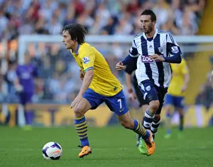 West Bromwich Albion V Arsenal 2013-14 Prints: Arsenal vs. West Bromwich Albion: Premier League Clash (2013-14)