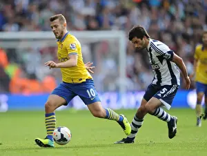 West Bromwich Albion V Arsenal 2013-14 Prints: Arsenal vs. West Bromwich Albion: Premier League Clash (2013-14)