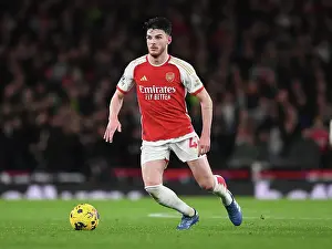 Arsenal V West Ham United 2023-24 Prints: Arsenal vs. West Ham: Declan Rice in Action at the Emirates Stadium (2023-24)