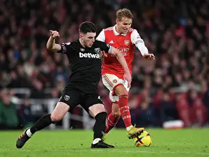 Arsenal vs. West Ham: Martin Odegaard and Declan Rice Clash in Premier League Showdown (December 2022)