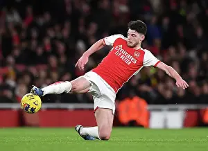 Arsenal V West Ham United 2023-24 Prints: Arsenal vs. West Ham: Rice in Control at Emirates Stadium (2023-24)