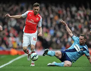 Arsenal V West Ham United 2014/15 Prints: Arsenal vs. West Ham United: Clash at Emirates Stadium, March 2015