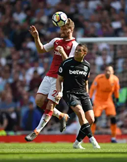 Arsenal V West Ham United 2017-18 Prints: Arsenal vs. West Ham United: Premier League Clash at Emirates Stadium