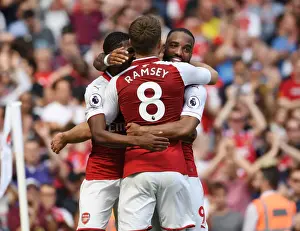 Arsenal V West Ham United 2017-18 Prints: Arsenal vs. West Ham United: Premier League Clash at Emirates Stadium
