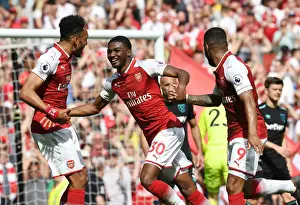 Arsenal V West Ham United 2017-18 Prints: Arsenal vs. West Ham United: Premier League Showdown at Emirates Stadium