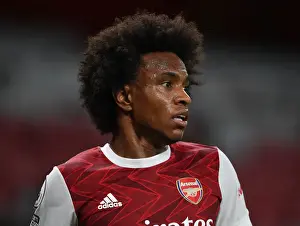 Arsenal vs West Ham United: Willian in Action at the Emirates Stadium (2020-21)